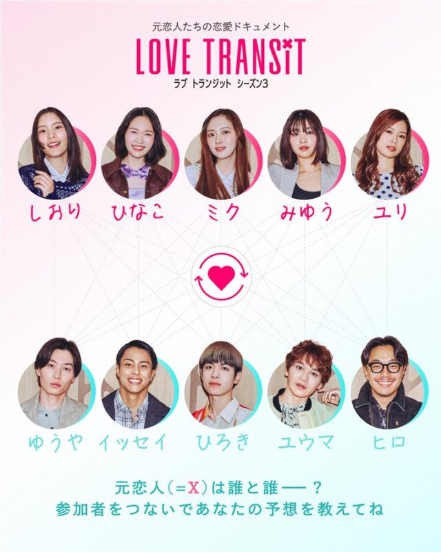 ラブトランジット シーズン3の出演メンバー一覧写真